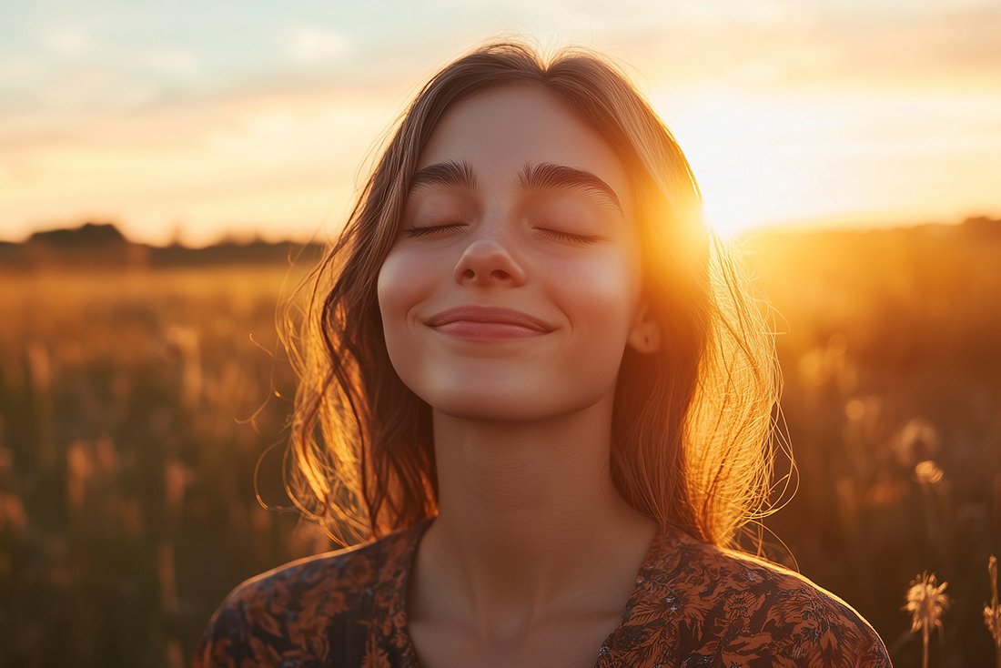 abendmeditation als Bestandteil der affirmativen Selbstoptimierung